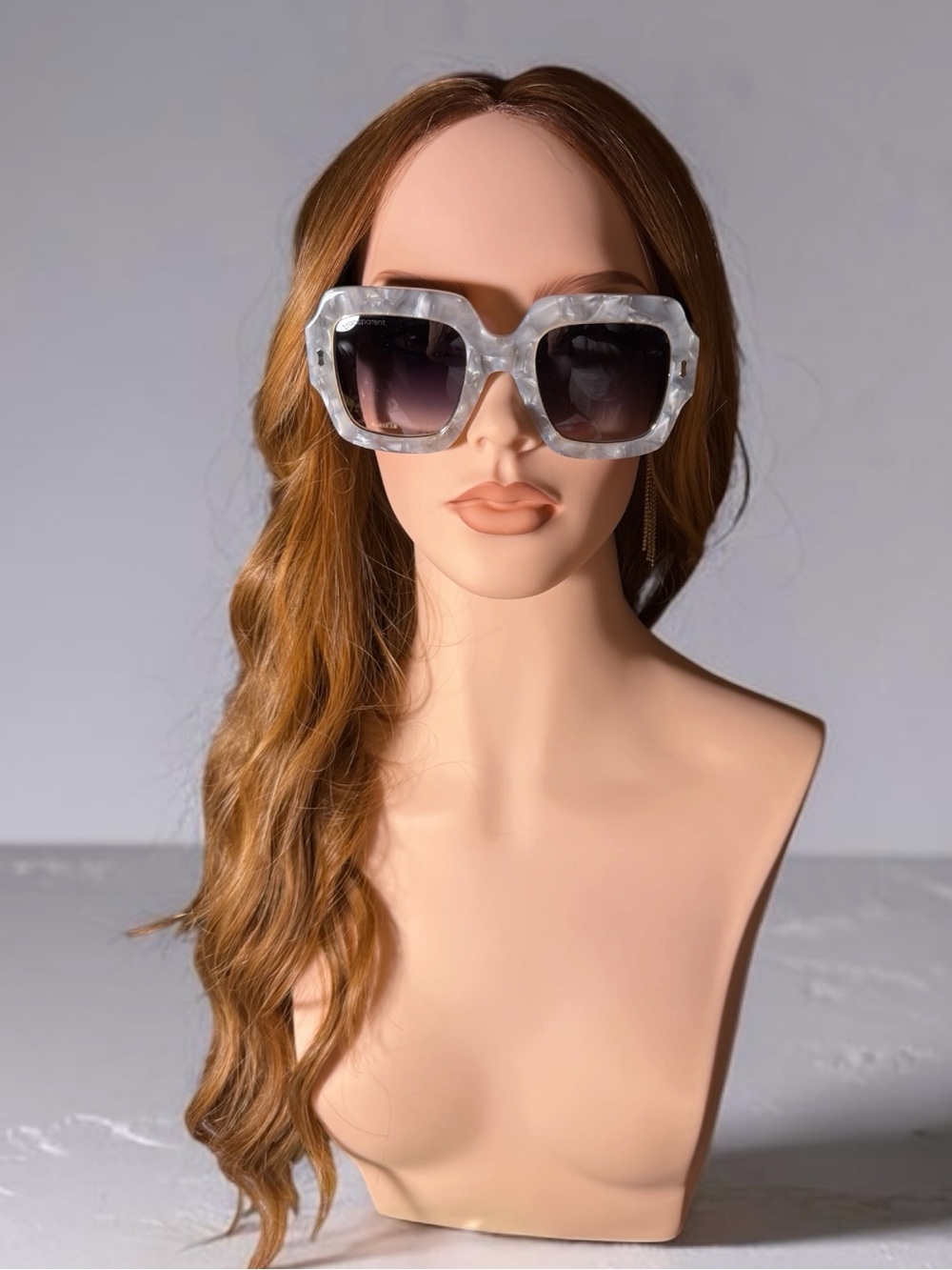 Transparent Bridgette Sunglasses